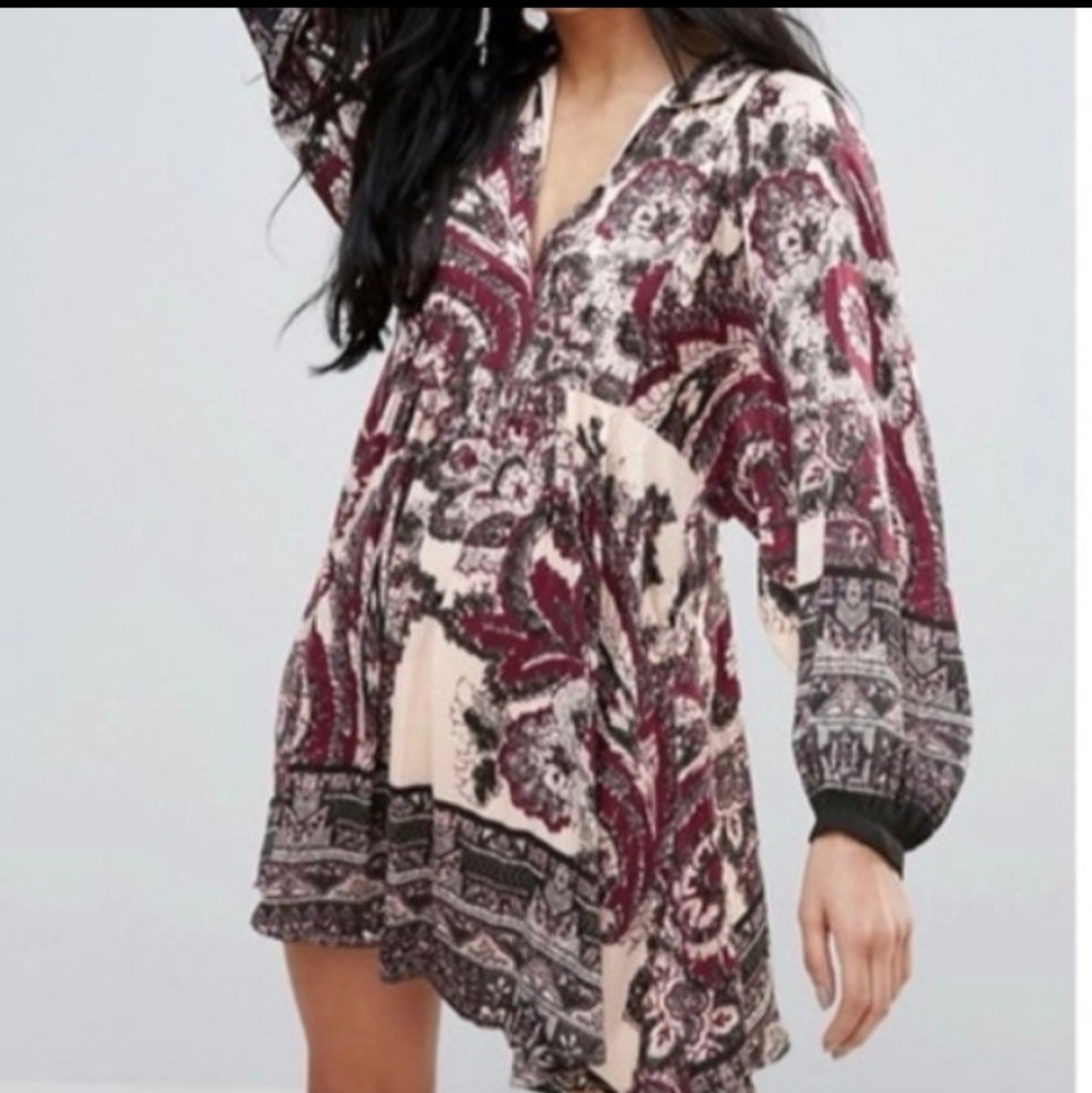 Free People "Say you Love" mini Dress Medium
